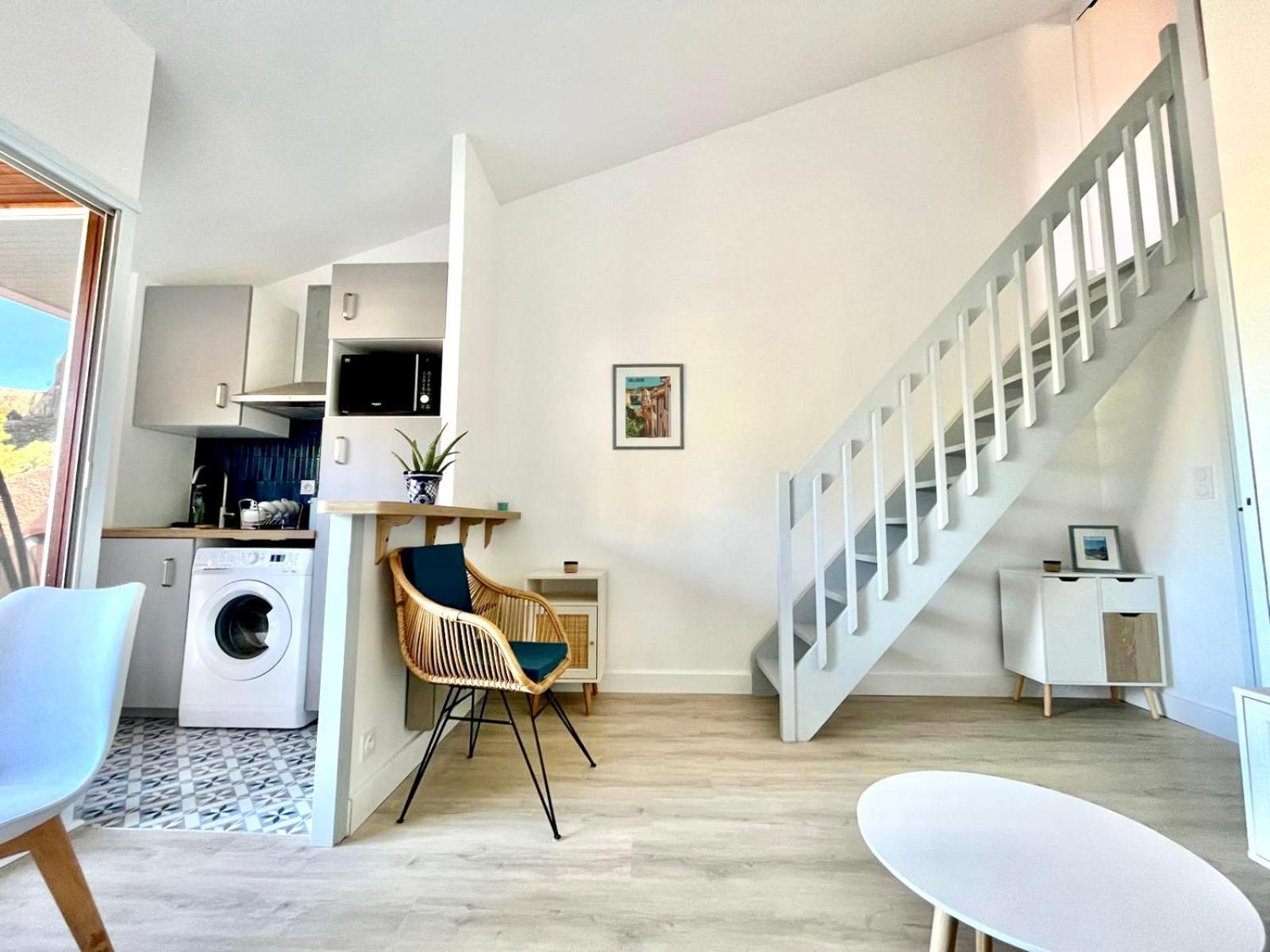 Appartement Collioure, Grande Terrasse Et Parking Exterior foto