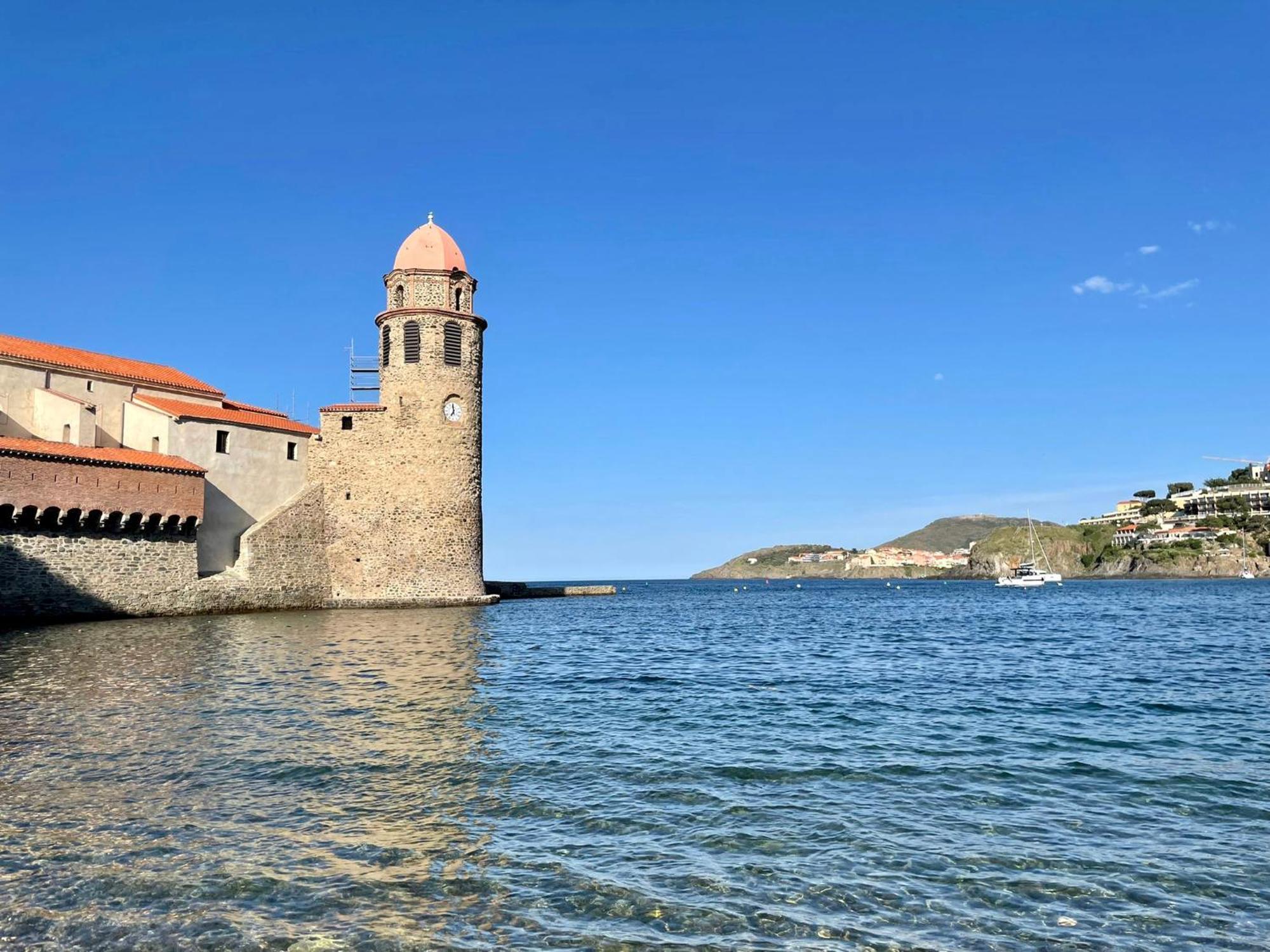 Appartement Collioure, Grande Terrasse Et Parking Exterior foto